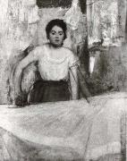 Edgar Degas Woman ironing France oil painting artist